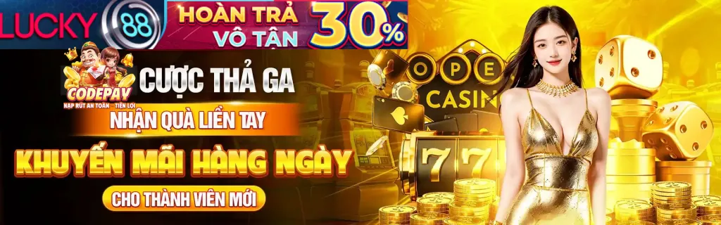 Thưởng nạp tiền hàng ngày 55cc, bonus deposit, khuyến mãi liên tục